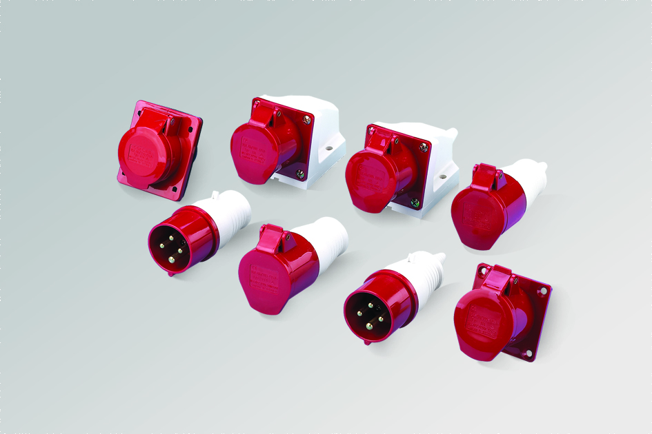 IP44 16A 380V-415V 4Pin Industrial Plugs,Sockets And Connectors